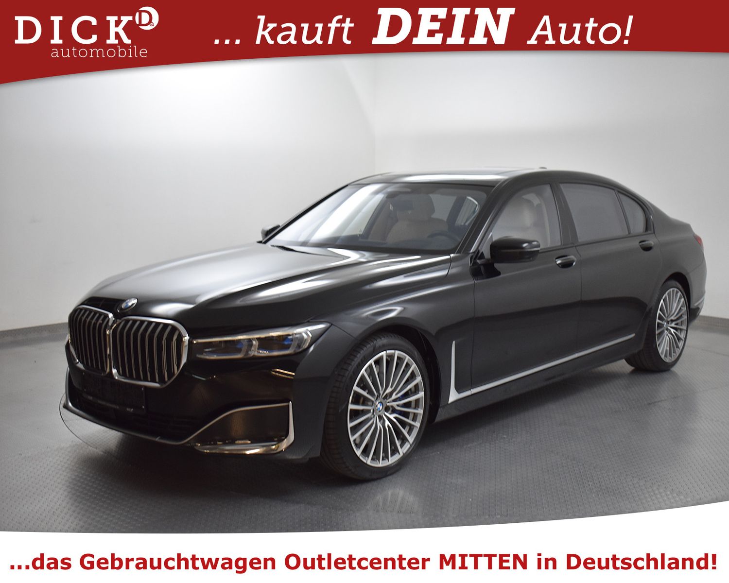 BMW 740d xD Lang SHADO+MEMO+LASER+STHZ+HEAD+360+VOLL - Image 4
