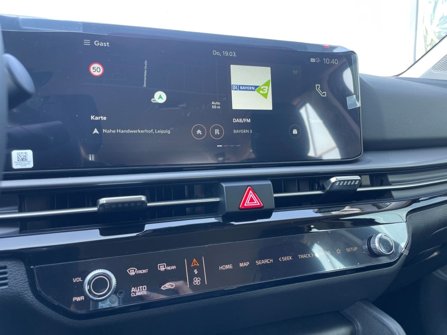 Fahrzeugabbildung Kia Sportage Vision PDC v&h SpurhaltAss Verkehrszeic