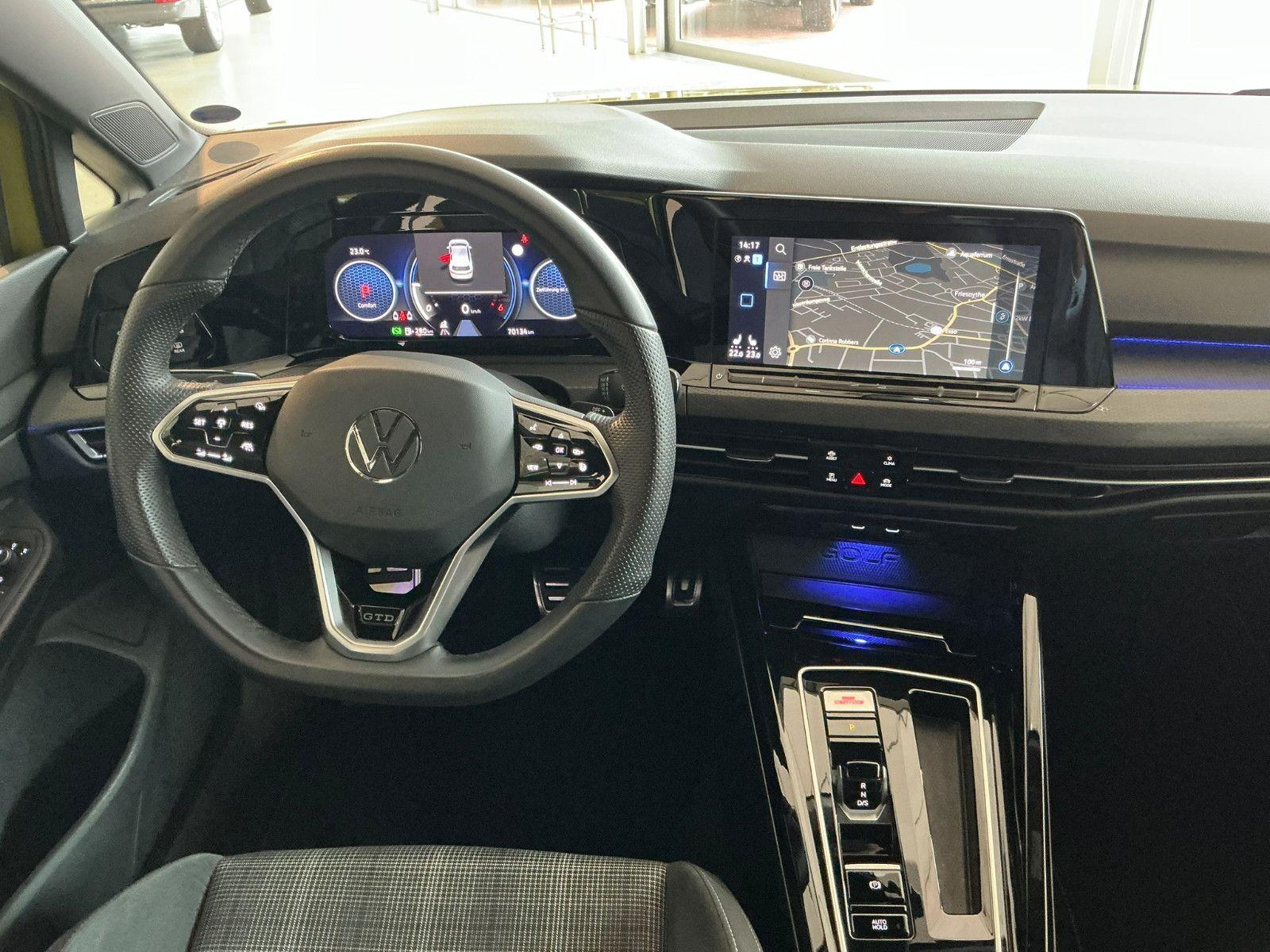 Volkswagen Golf VIII 2.0 TDI DSG GTD *AHK*Kamera*, миниатюра 15