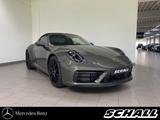 Porsche 911 TARGA 4 GTS LIFT+SPORTPLUS+1.HAND+BOSE+INNOD - Porsche 992: Grün, Cabrio