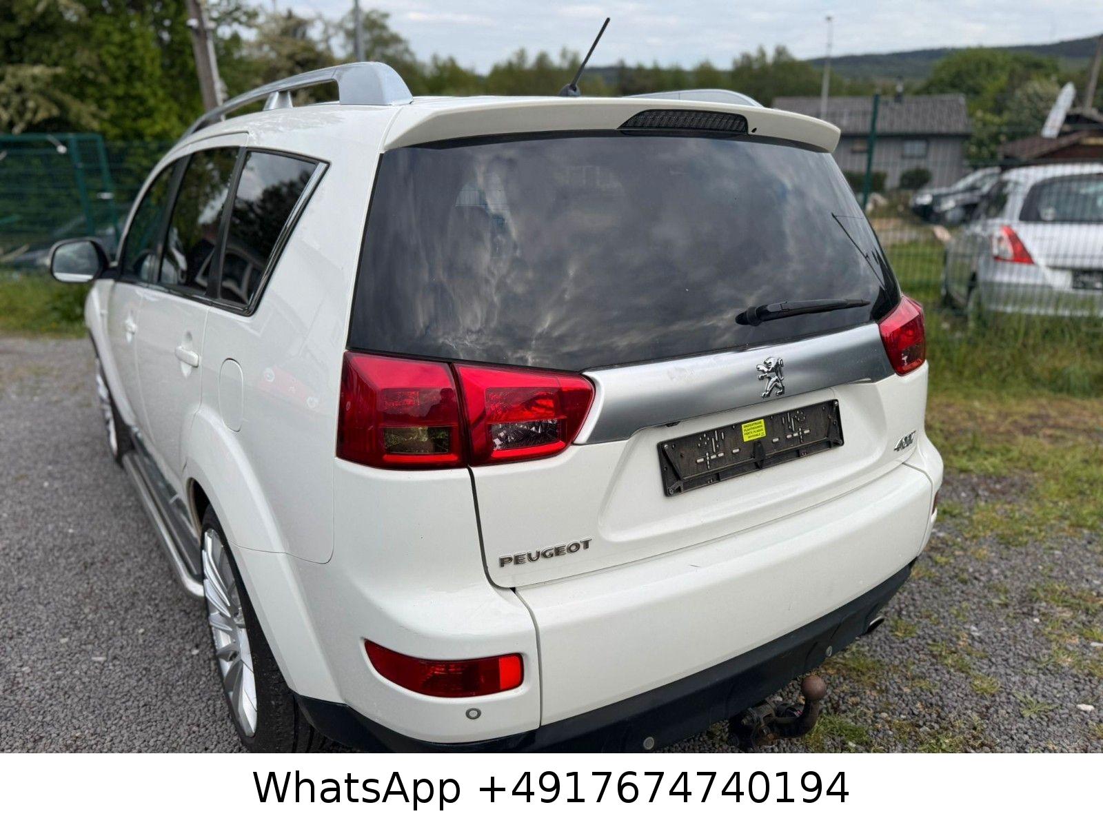 Peugeot 4007 2012 — двигун 2.179 cm³, 170 HP (125kW)