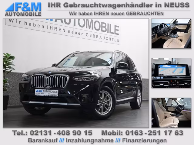 BMW X3 xDrive20d AT Navi Leder HUD Sitzhz Facelift!!