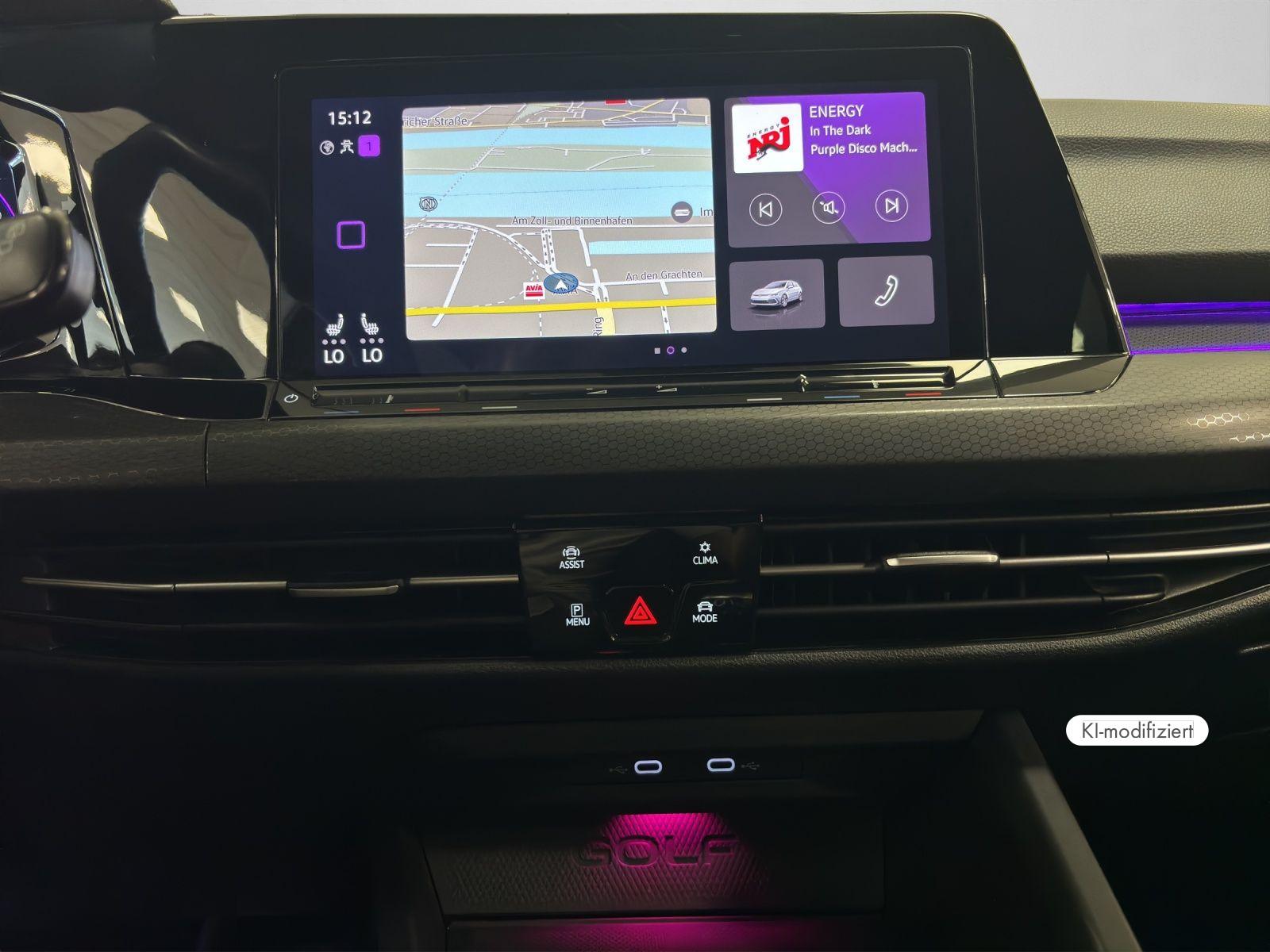 Volkswagen Golf VIII 2.0 TSI GTI NAVI ACC RearView 19", миниатюра 11