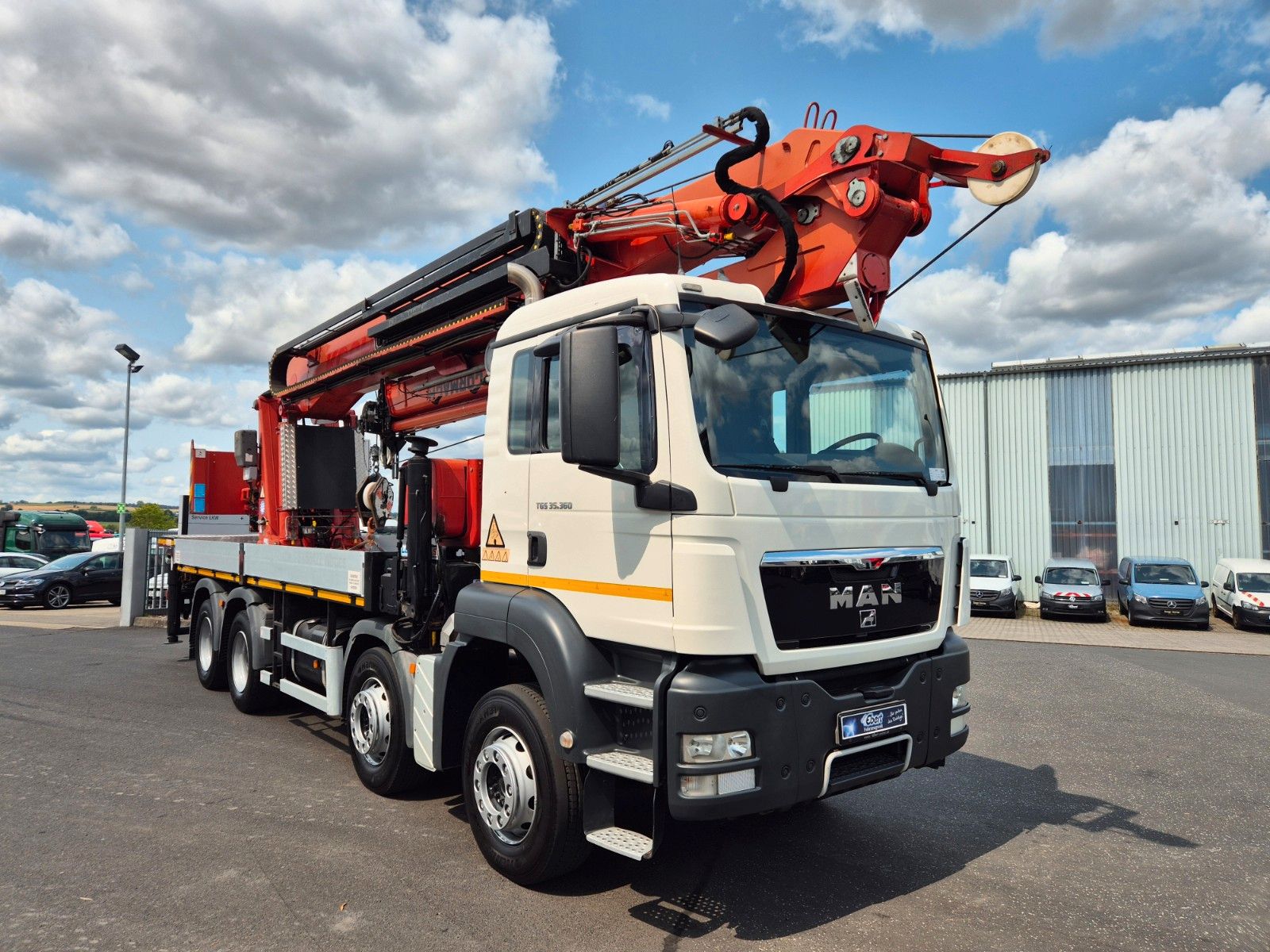 Fahrzeugabbildung MAN TGS 35.360 8x4 BB Gormach 91000 TECH Funk