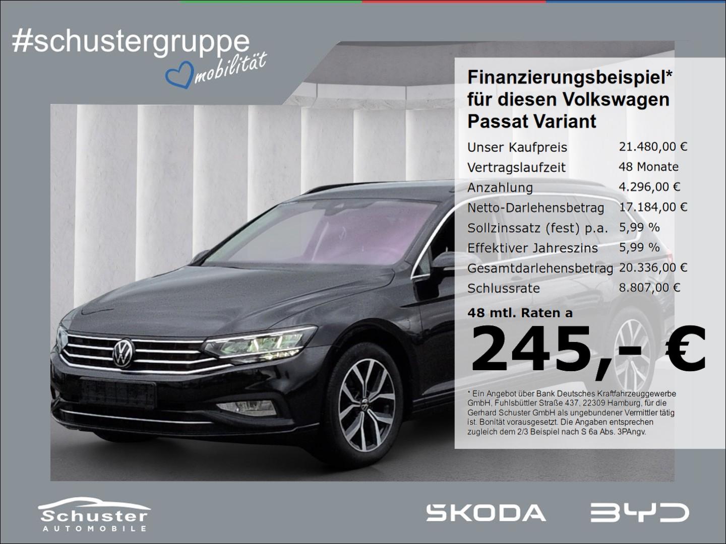 Volkswagen Passat Variant 2.0TSI*DSG AHK ACC R-Kam Massage