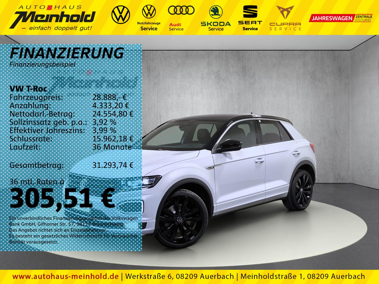 Volkswagen T-Roc 2.0 TSI DSG 4-motion Sport R-Line, 19",LED