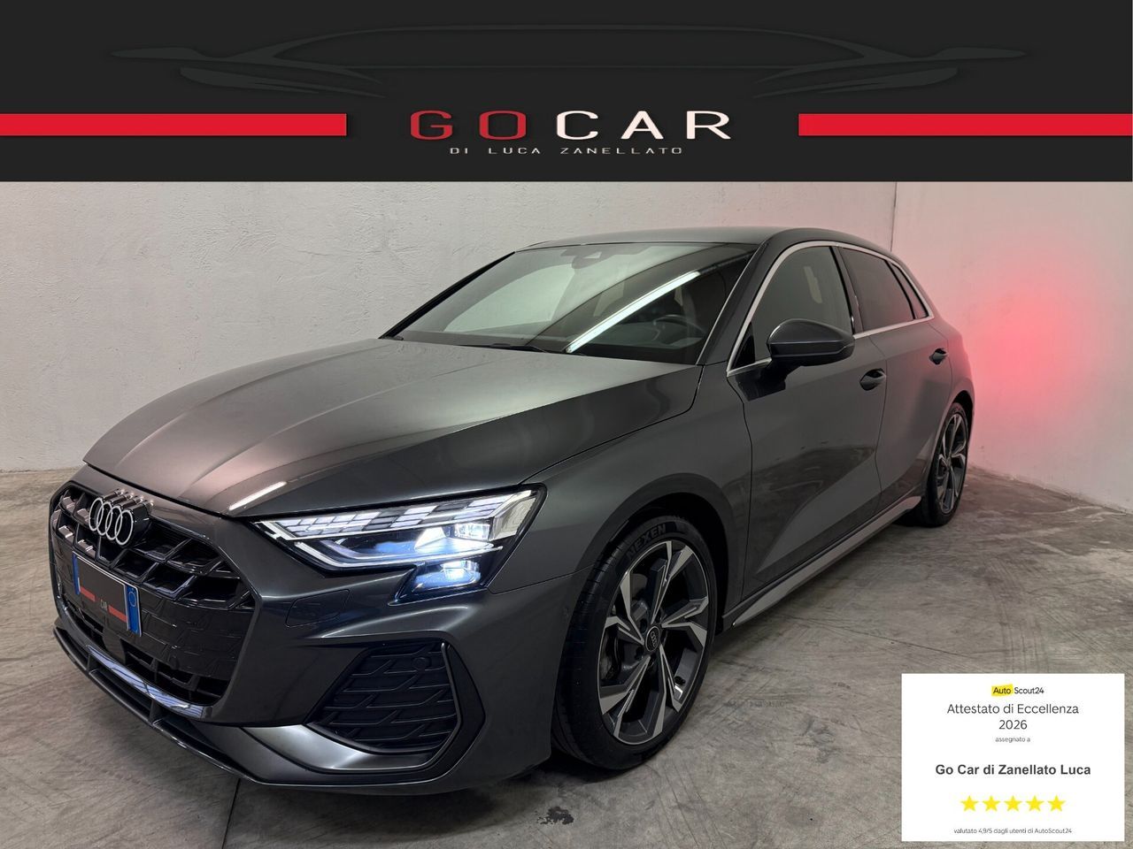 Audi A3 Sportback 1.5 Tfsi Mhev S line Matrix * 