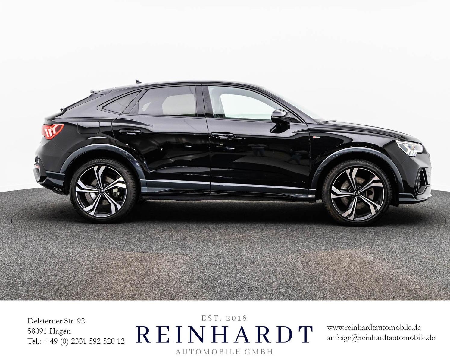Audi Q3 SPORTBACK 45TFSi Q 2x S LINE BLACK CARPLAY/VC, миниатюра 5