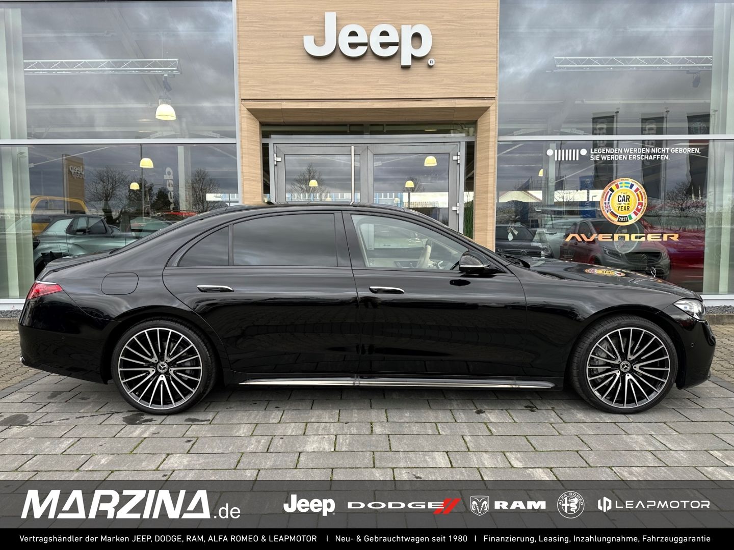 MERCEDES-BENZ S 400 400d-4Matic-AMGline-LangChauffeur-Leder-Pa