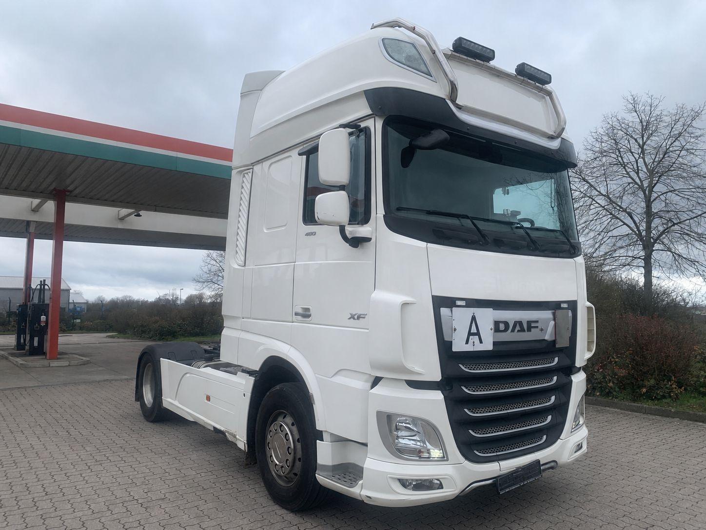 DAF XF 480 FT Kipp-Hydr-2 Kreis,  Intarder,  Alcoa