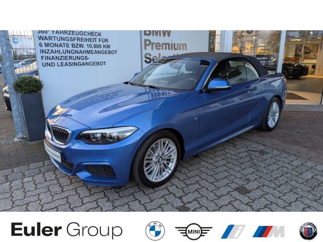 BMW 218 i Cabrio M-Sport Navi LED  DAB Ambientebel S