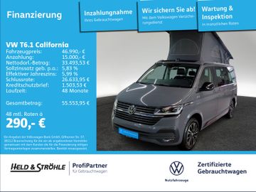 Volkswagen Leasingangebot: Volkswagen T6.1 California Beach Tour Ed. Camper 2.0 TDI DS