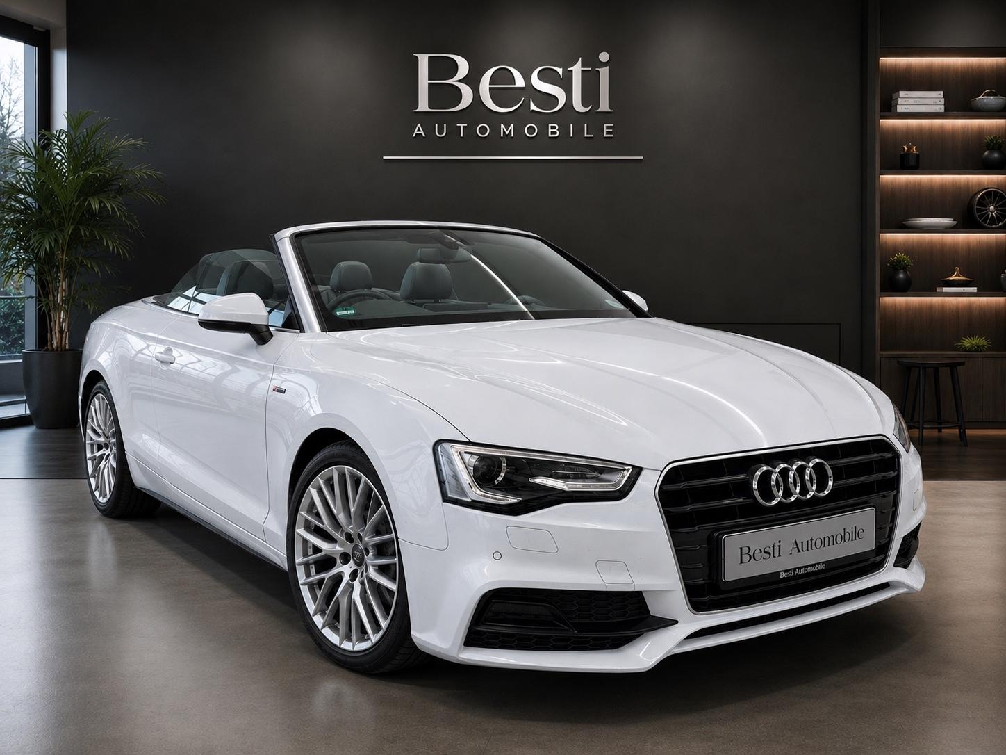 Audi A5 Cabriolet 2.0TDI quattro S-Line Navi-MMI Xeno