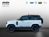 Land Rover Defender 90 SE D200 Luftfahrwerk, AHK, ACC 6Zyli - mit Diesel-Antrieb: Weiß, Schiebedach, Geländewagen