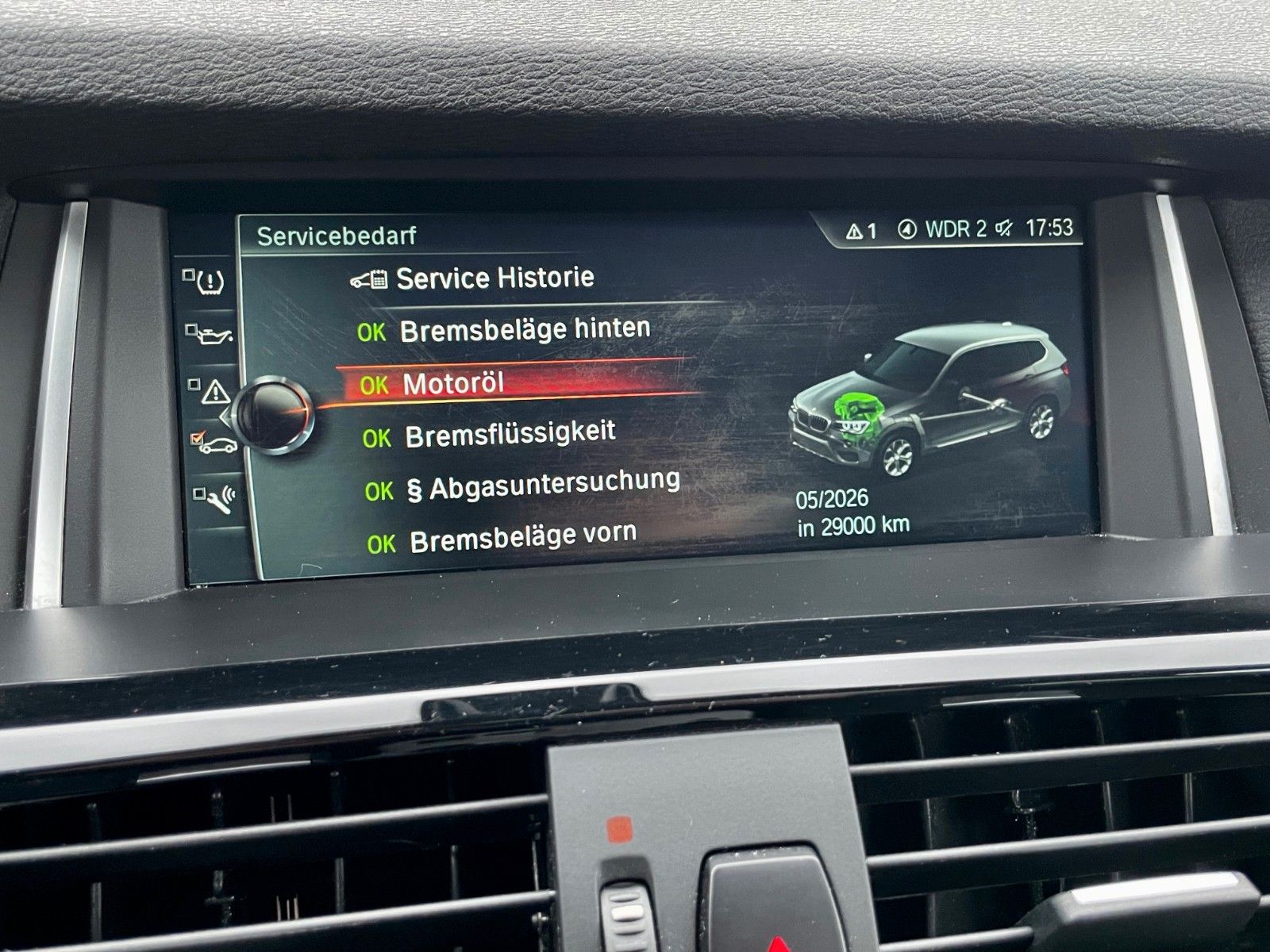 Fahrzeugabbildung BMW X3 xDrive20d Aut M SPORTPAKET HUD Navi Xenon Pan