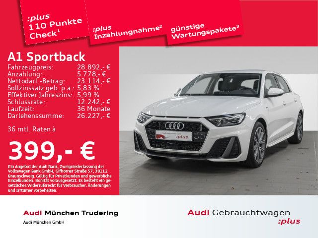 Audi A1 Sportback 40 TFSI S tronic S line