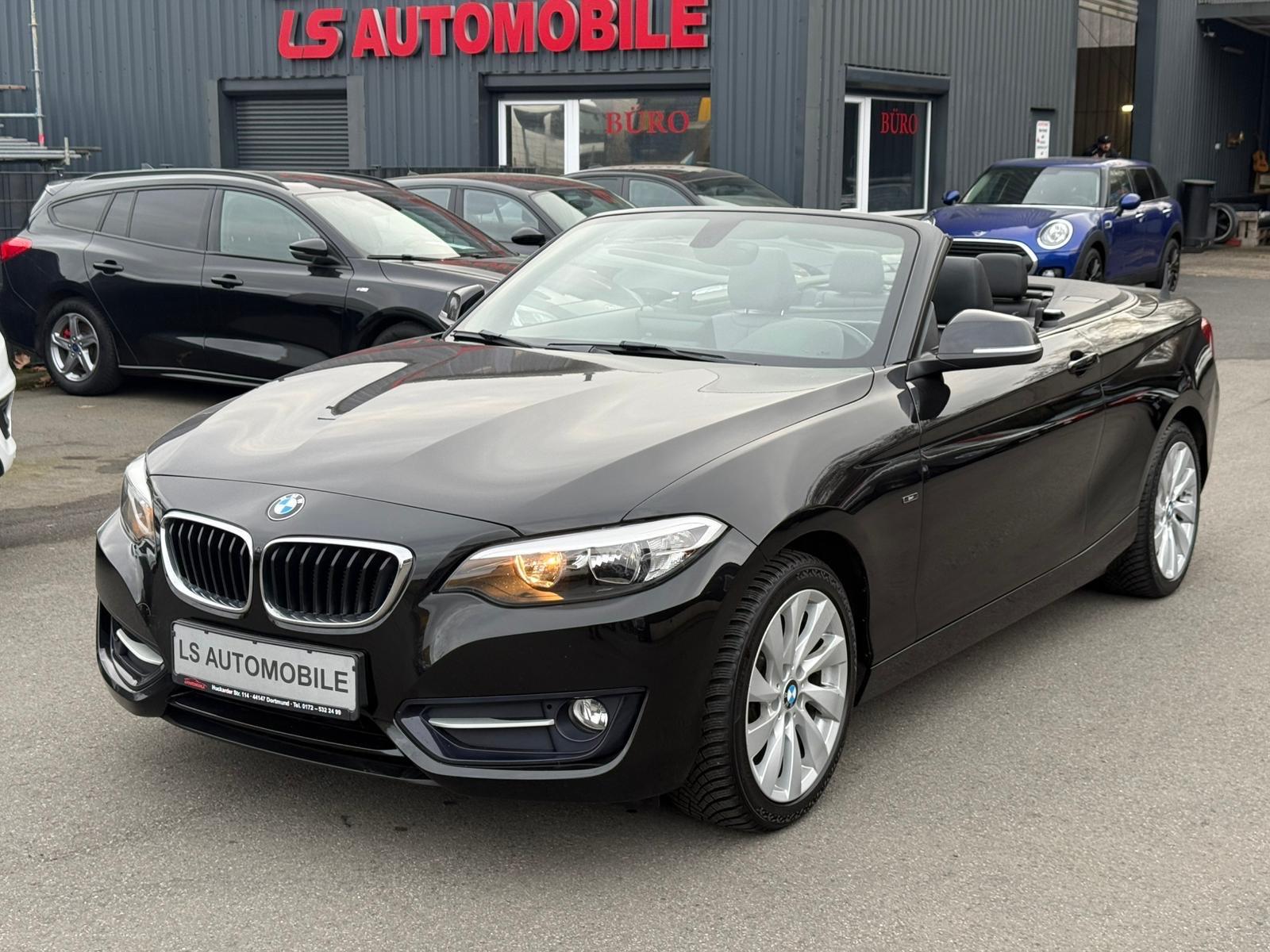 BMW 220 d Cabrio/Navi/Leder/PDC/Klimaa/Euro6