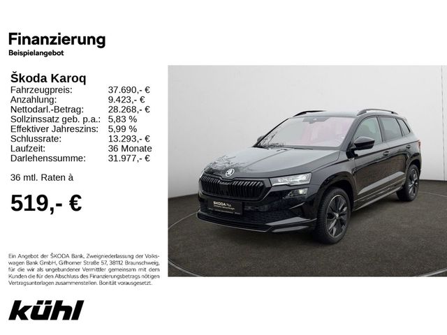 Skoda Karoq 2.0 TDI DSG 4x4 Sportline Navi, AHK, LED