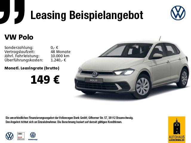 Volkswagen Polo Life 1,0 59kW (80PS) 5-Gang