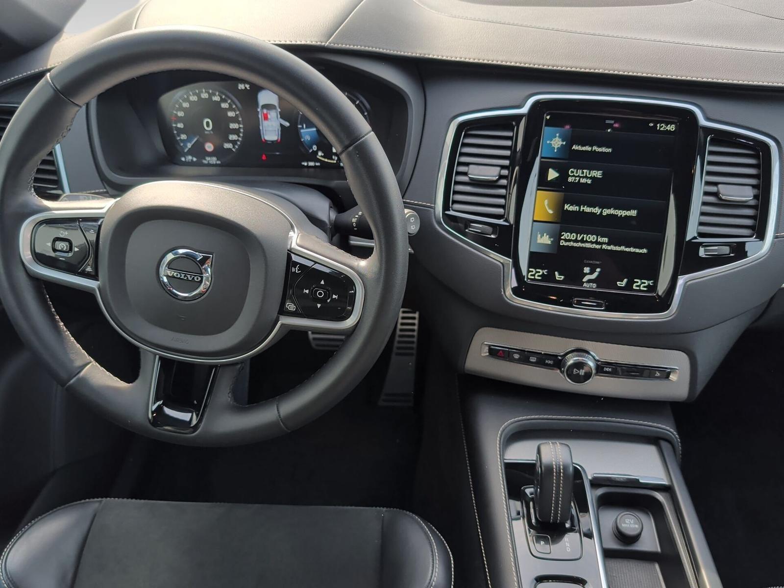 Volvo XC90 B5 AWD R Design AHK+ACC+Kamera+22Zoll
