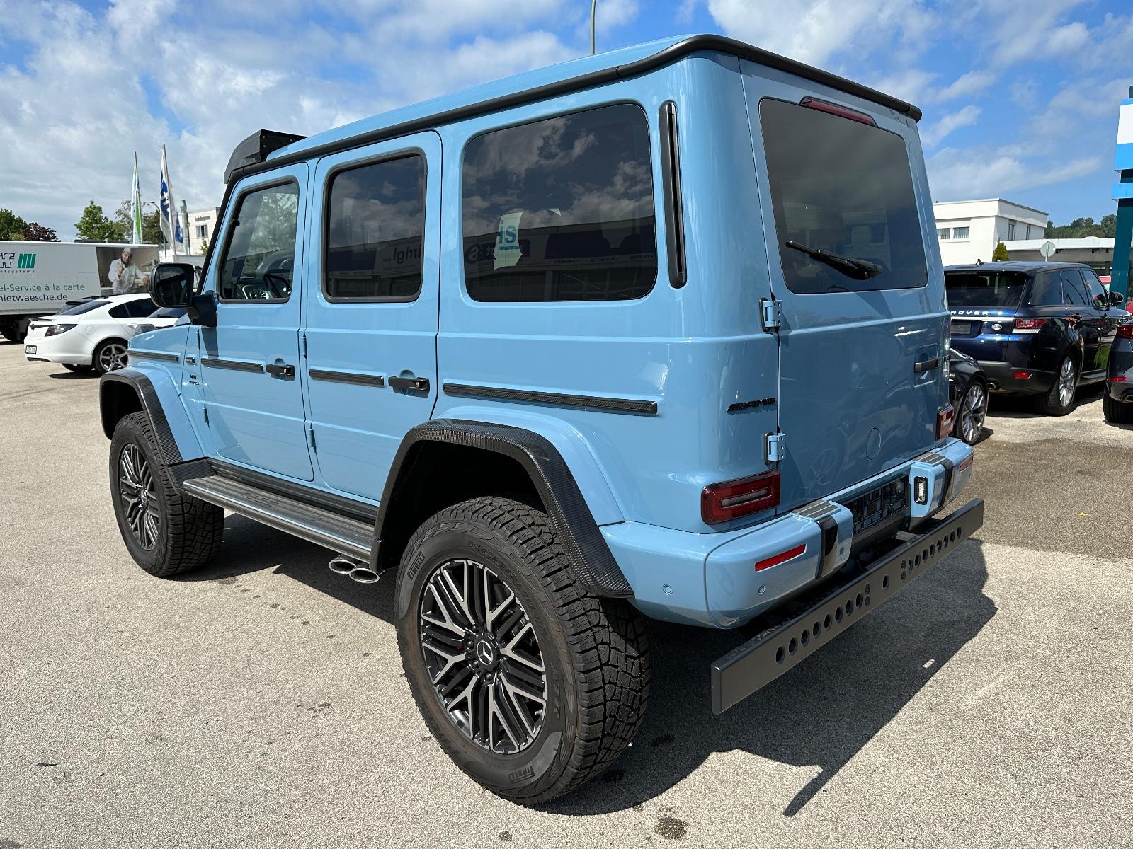Mercedes-Benz G 63 AMG 4x4/Vintage Blue/Classic Red/Carbon... – 10