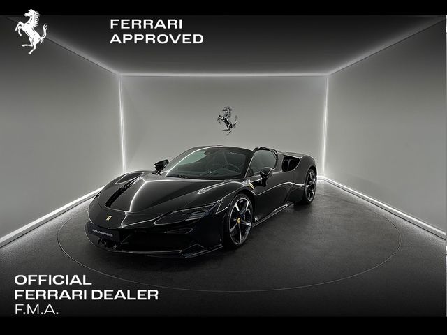 Ferrari SF90 Spider/ Nero Daytona / 2Y Ferrari Approved