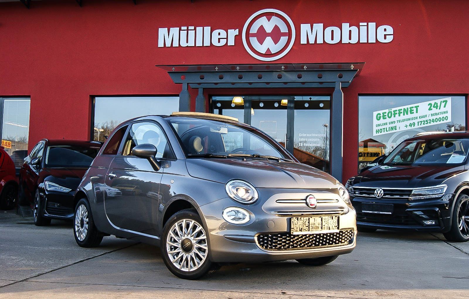 Fahrzeugabbildung Fiat 500 C 1.0 GSE N3 Hybrid Lounge CARPLAY E-VERDECK