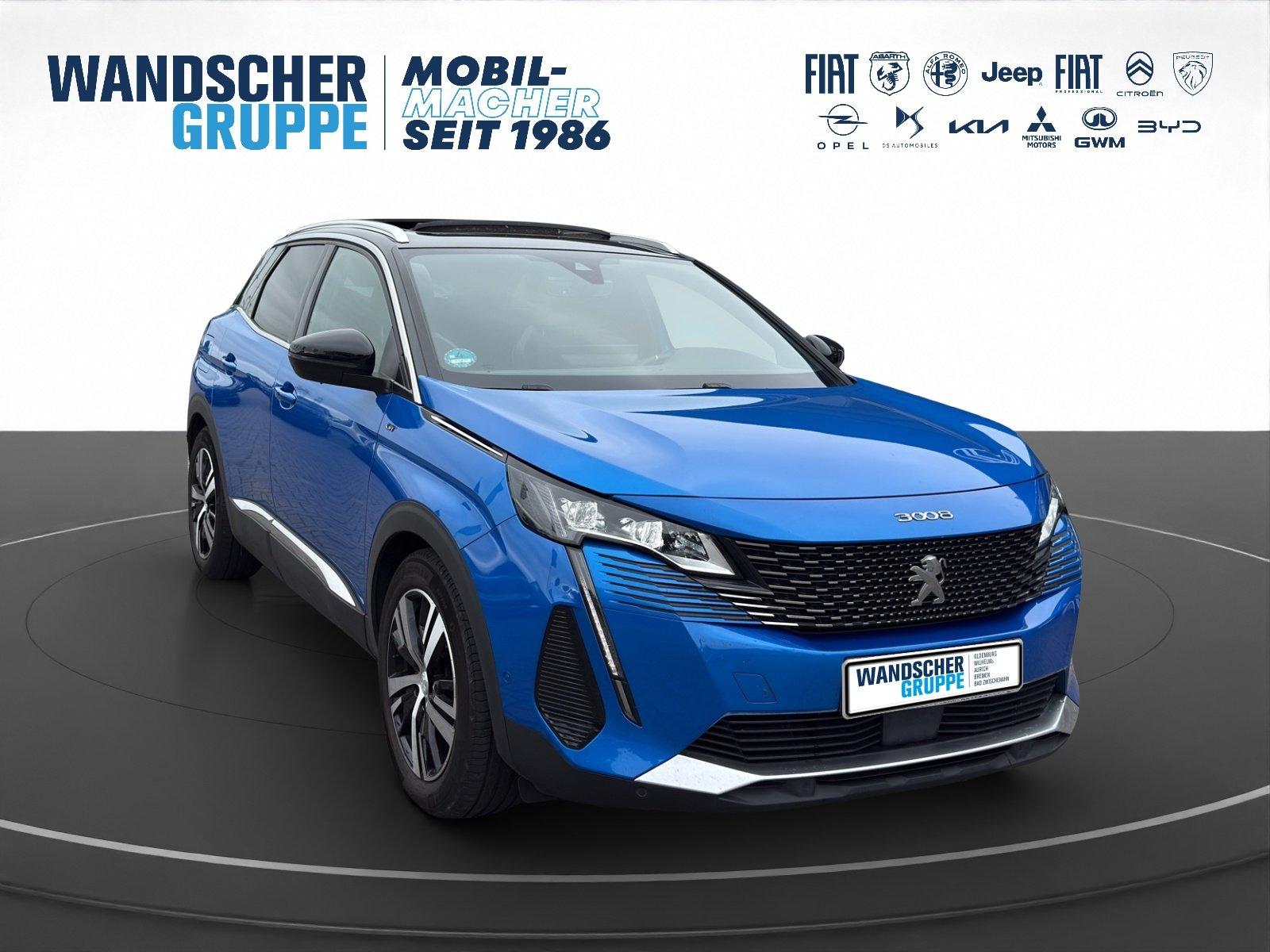 Peugeot 3008 1.5 BlueHDi 130 GT Kam.+KeyLess+LED+Navi+SD