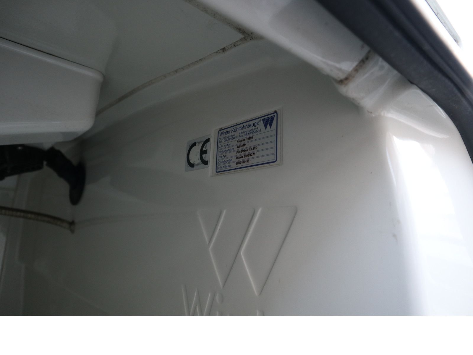 Fahrzeugabbildung Fiat Doblo SX Kasten Kühlwagen