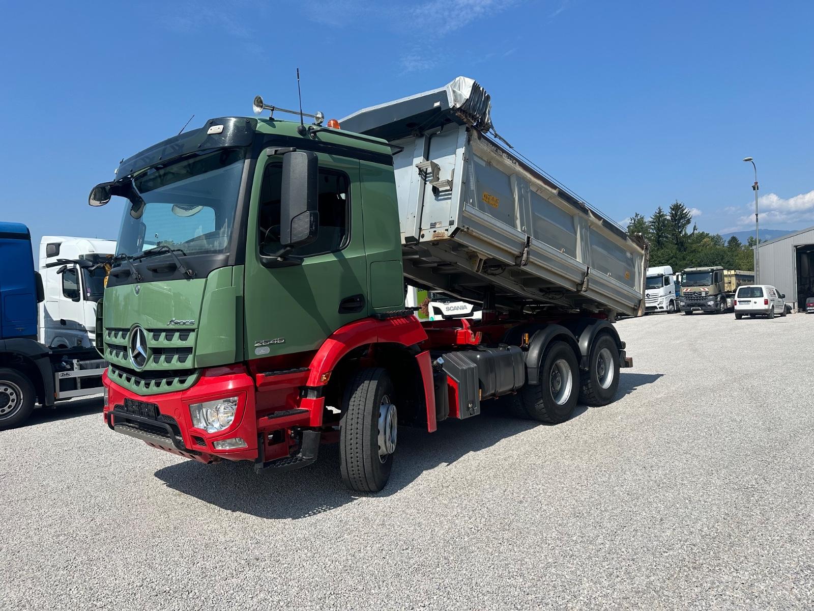 Mercedes-Benz AROCS 2646K EURO6C 6X4 MEILLER BORDMATIC