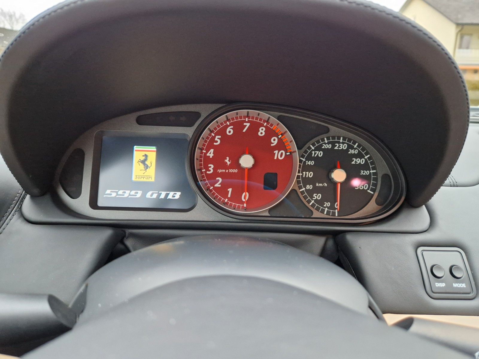 Fahrzeugabbildung Ferrari 599 GTB Fiorano F1*rosso monza*dt. Auto*TOP*