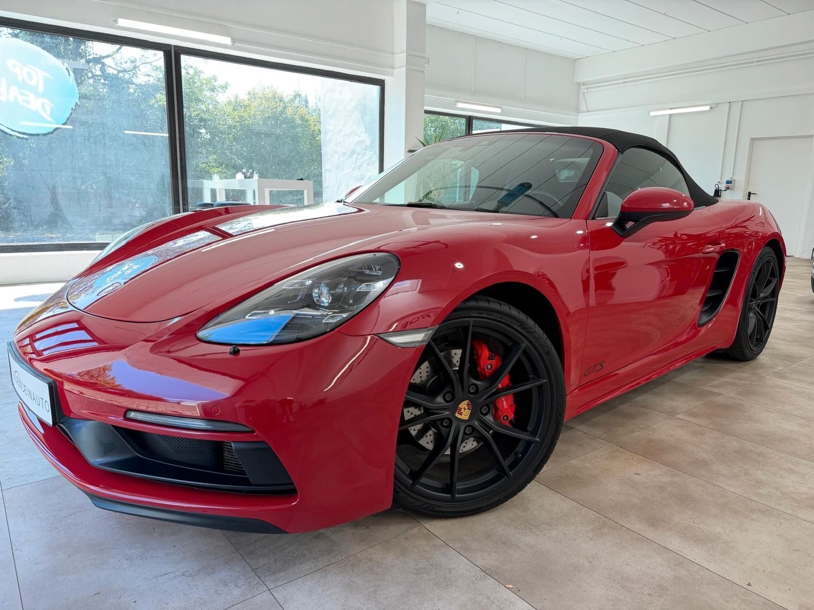 Porsche Boxster 718 GTS Klappe Chrono Approved Carplay