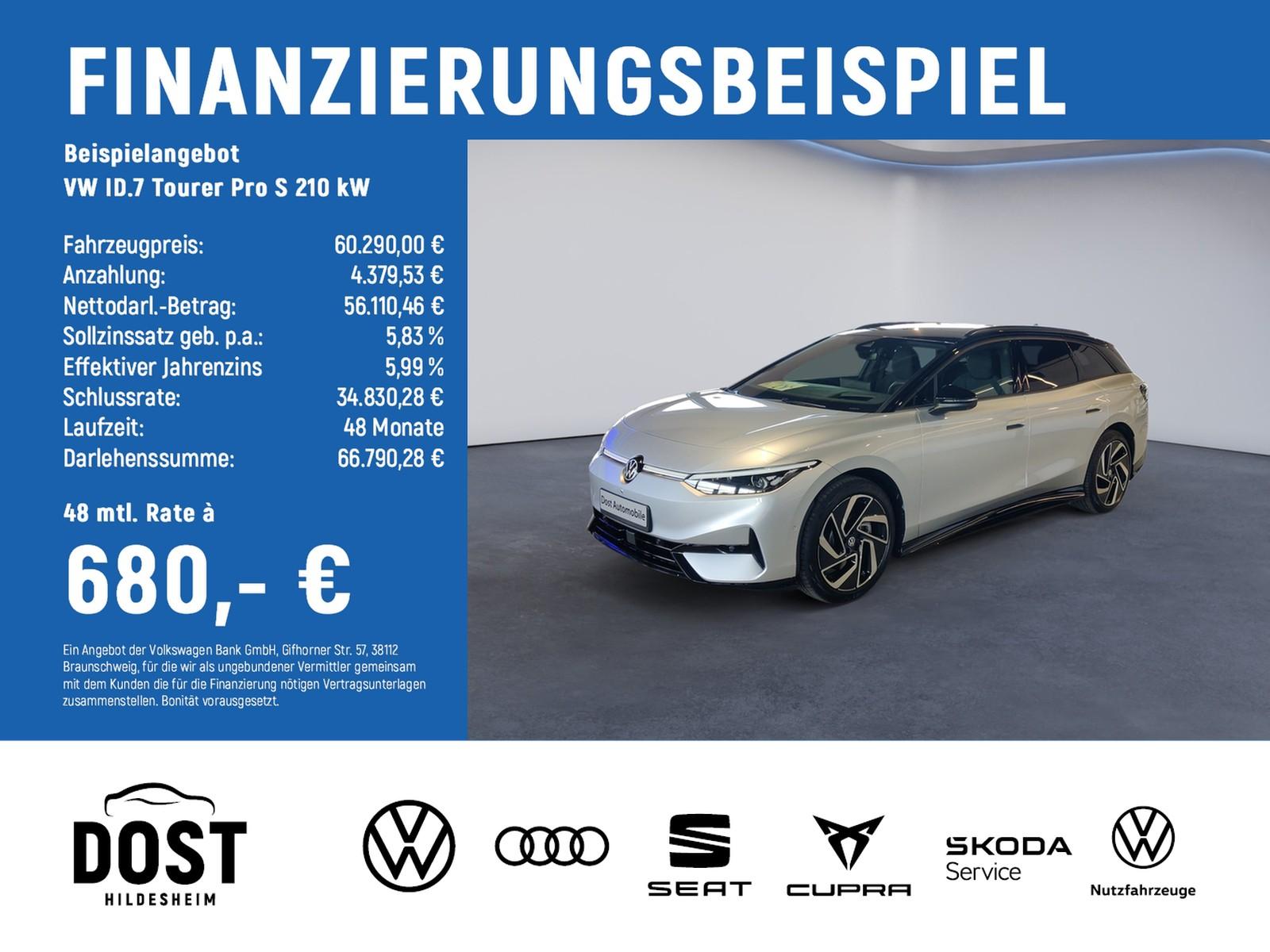Volkswagen ID.7 Tourer Pro S 210 kW AHK+IQ.DRIVE+WKR