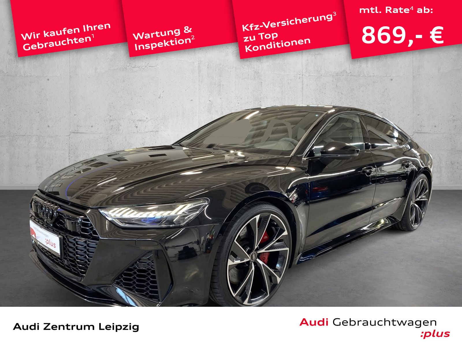 Audi RS 7 Sportback *Laser*Pano*HuD*Assistenz*280km/h