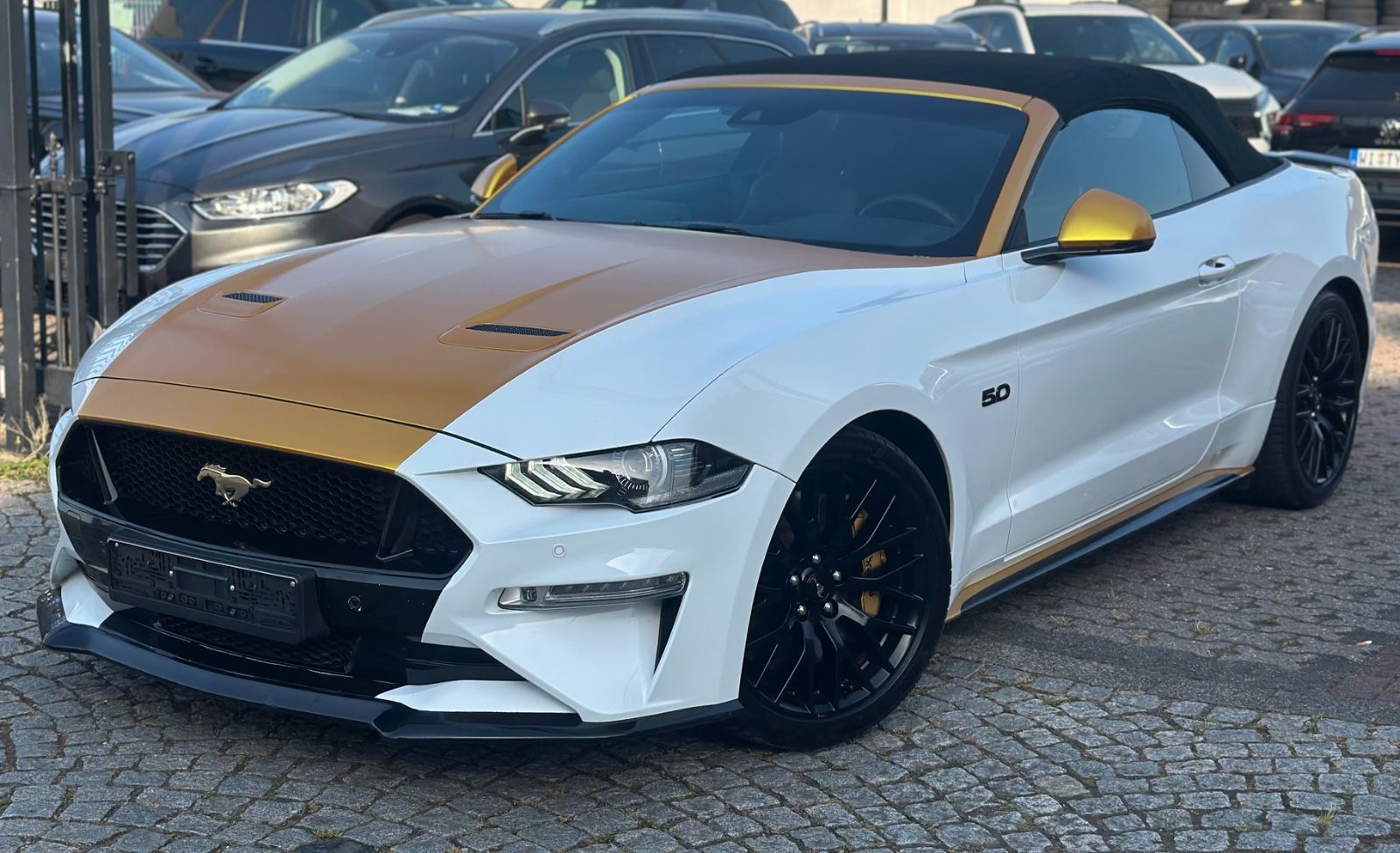 Ford MUSTANG GT*UNIKAT V8*CARBON-DIGITAL-ACC-NAVI-SBL imagem 2
