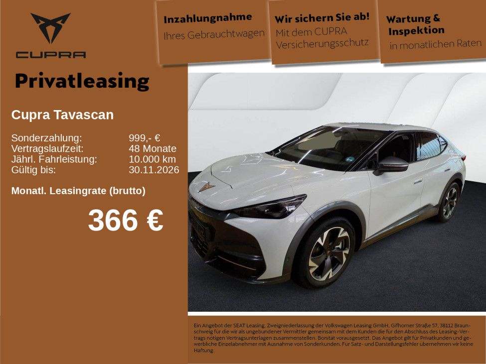 Cupra Tavascan Endurance 82kWh LED NAVI KEYLESS WÄPU foto 1