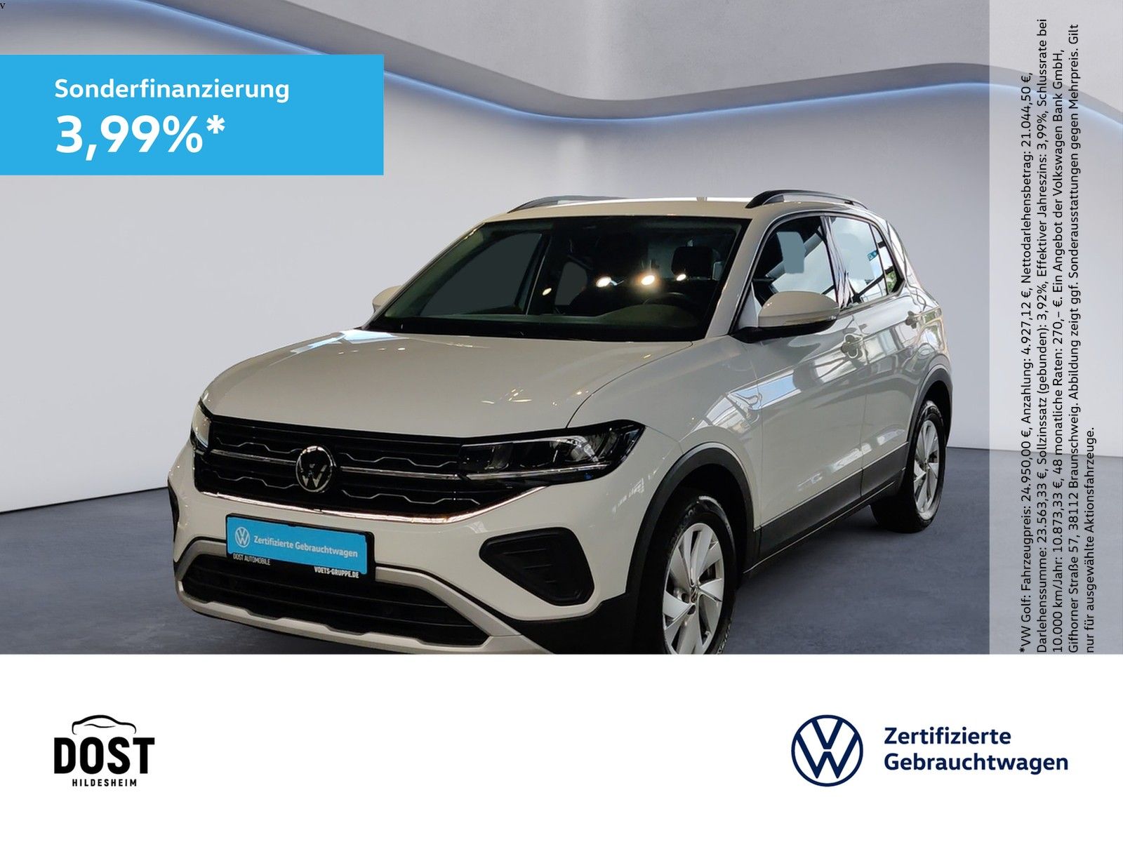 Volkswagen T-Cross 1.0 TSI Life ACC+DAB+KLIMA+NAVI+PDC+SHZ