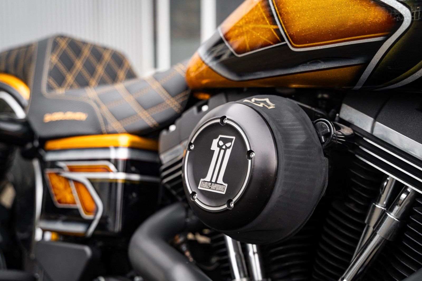 Fahrzeugabbildung Harley-Davidson Dyna Street Bob Ltd. Heinz Bikes Clubstyle 1of1