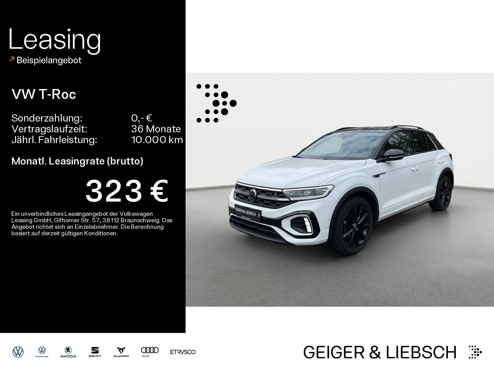 Volkswagen T-Roc 1.5 TSI DSG R-LINE*BLACK-STYLE*AHK*KAMERA*