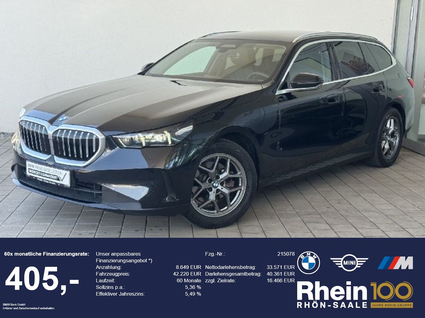 BMW 520d Touring H/K.Park+.STheiz.Sitz m.Belüf. v
