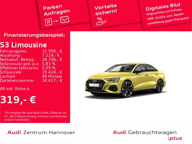 Audi S3 Limousine 2.0 TFSI quattro Matrix Leder virtu