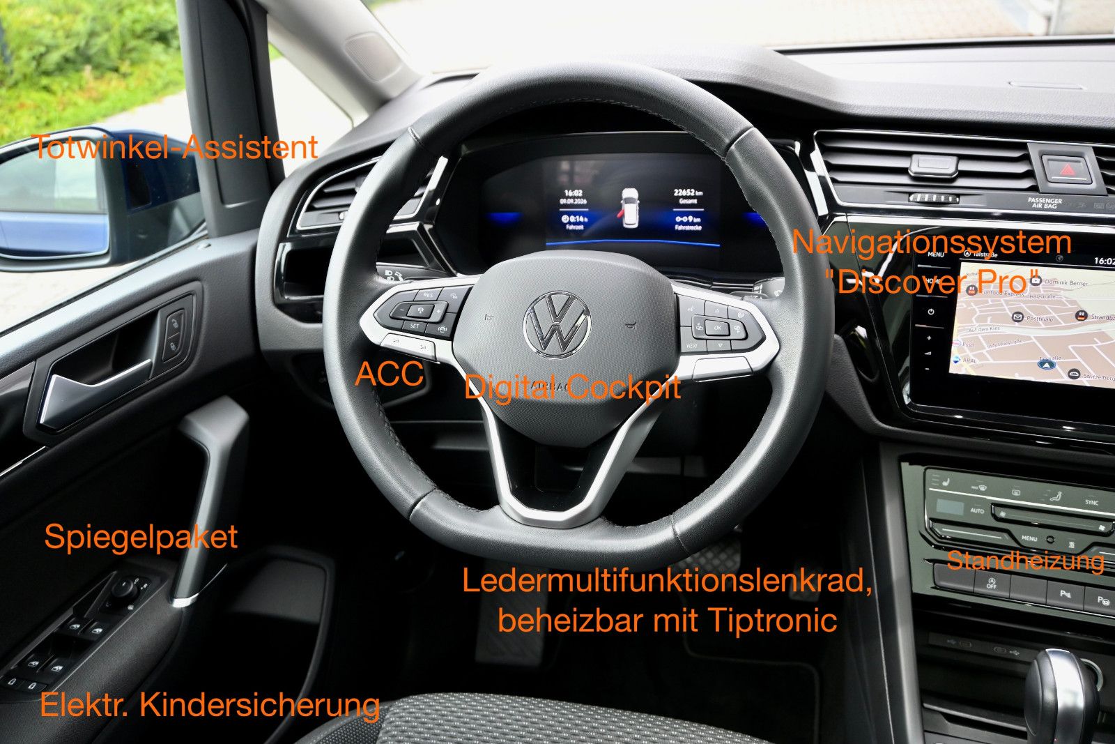 Fahrzeugabbildung Volkswagen Touran 2.0 TDI °UVP61.150€°ACC°AHK°STHZ°8-FACH°