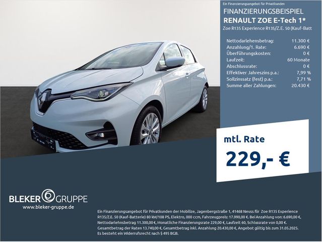 Renault ZOE Experience Z.E. 50 R135 Kaufbatterie