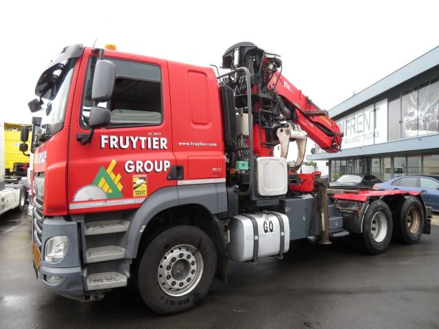 DAF CF 530 FTT WITH CRANE EPSILON PALFINGER AND ZF I