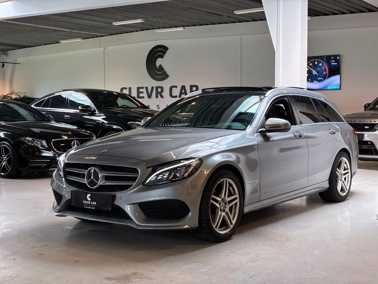 MERCEDES-BENZ C250d AMG-line+ACC+PANO+TRAILER+BURM+REARVIEW+++