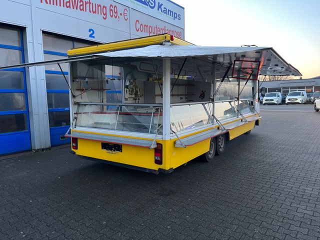 Fiat Borco Höhns Verkaufswagen Theke 7.4m x 2.3m