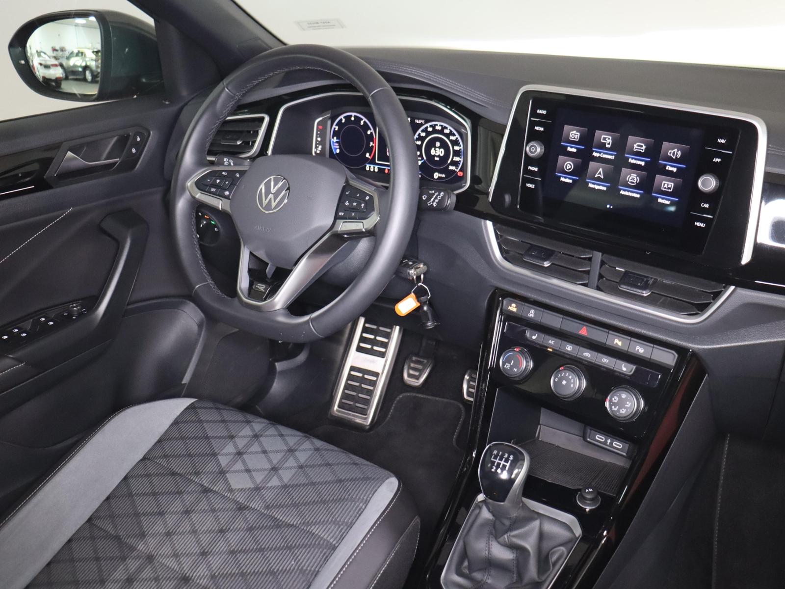 Volkswagen T-Roc R-Line 1.0TSI 138,-ohne Anzahlung ACC App-, миниатюра 12