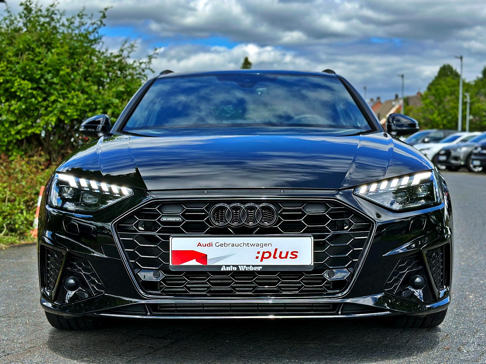 Audi A4 Avant 45TFSI qu S LINE BLACK PANO AHK MATRIX, миниатюра 2