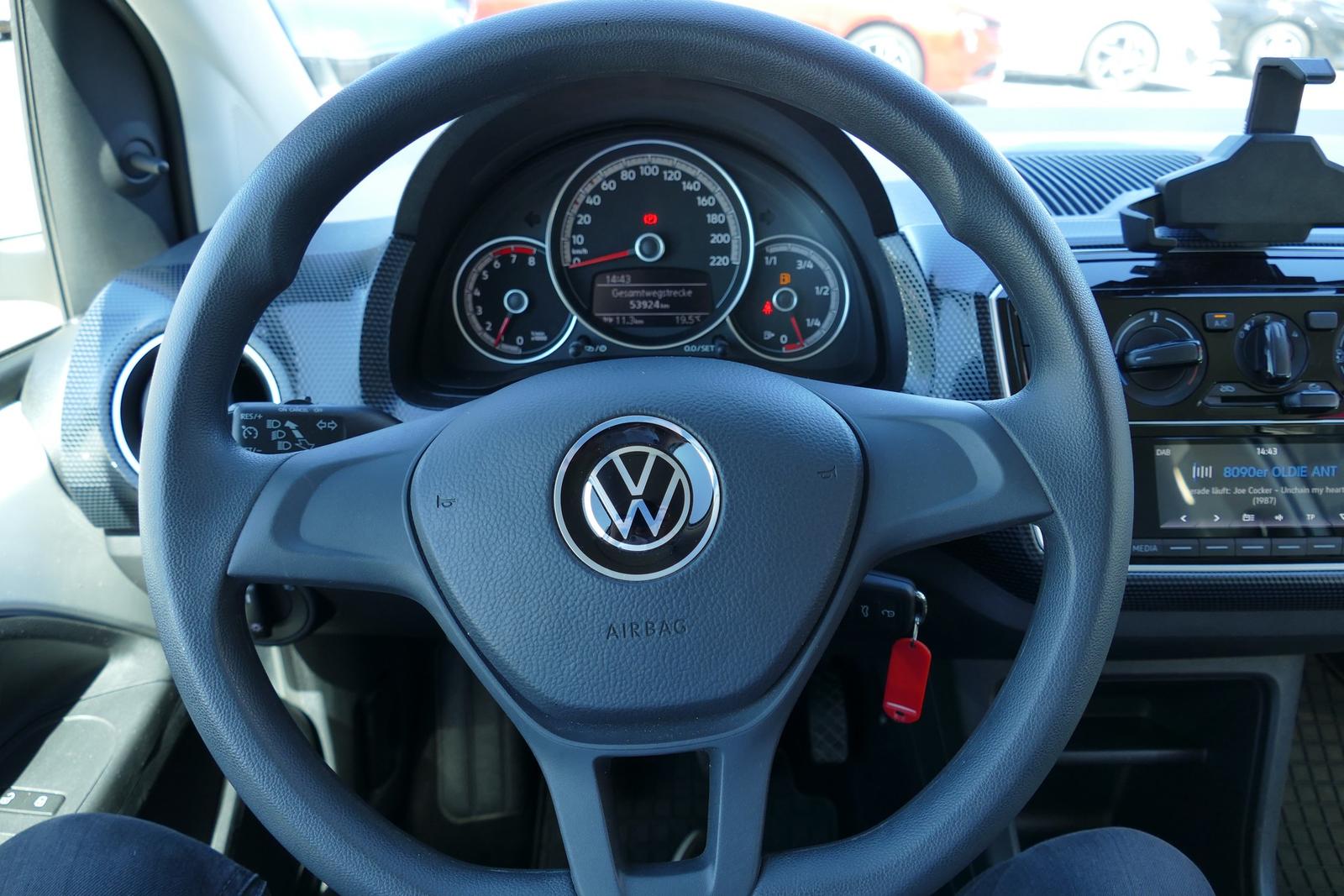 Volkswagen Up 1.0 Move Kamera Tempomat DAB Klima Bluetooth, миниатюра 8