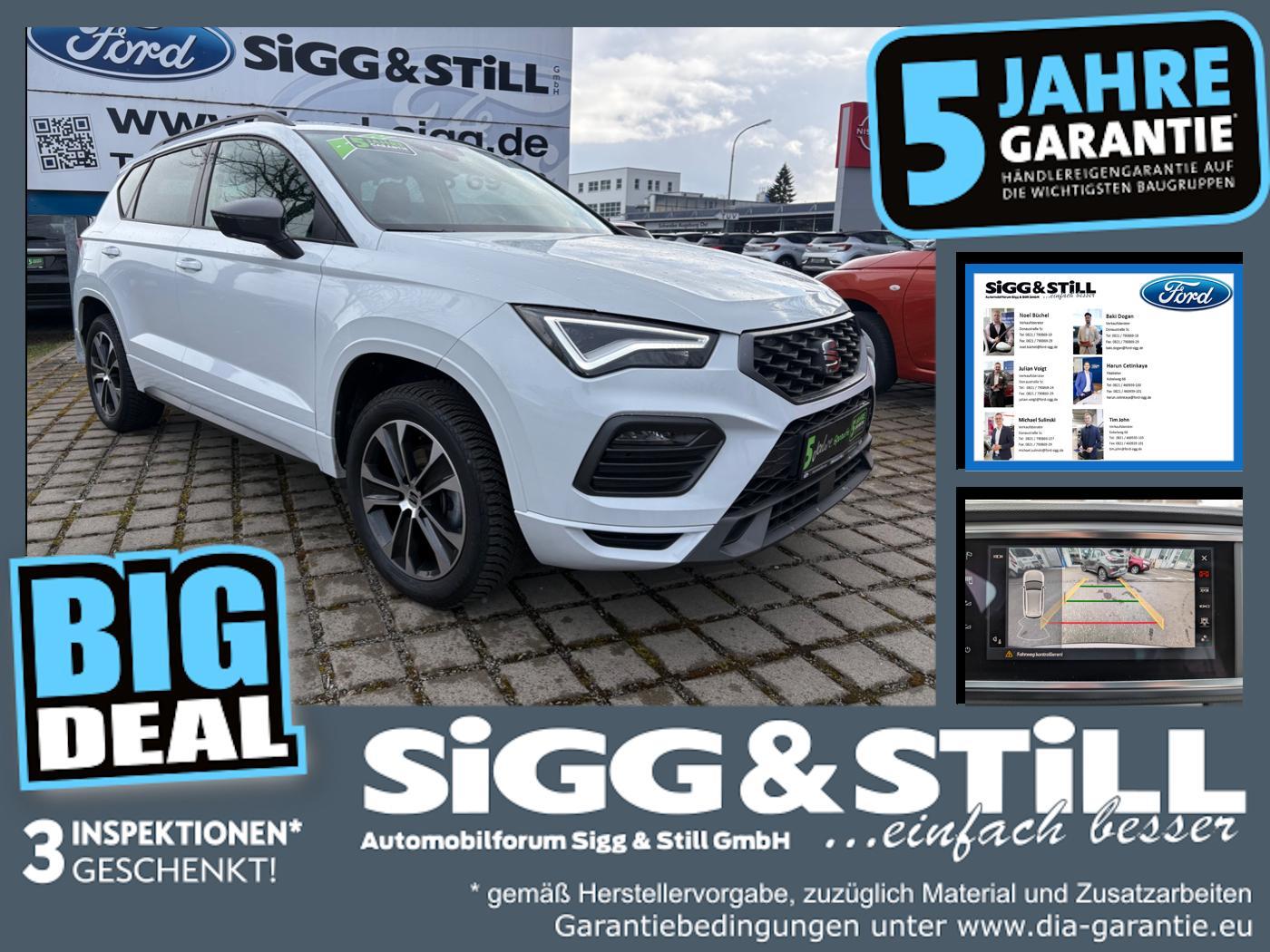 Seat Ateca 1.5 TSI ACT FR LED*NAV*SPUR-ASS*SHZ*PDC*CA
